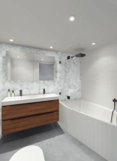 Акриловая ванна Riho Rethink Space B116001005 L 180х110см белый